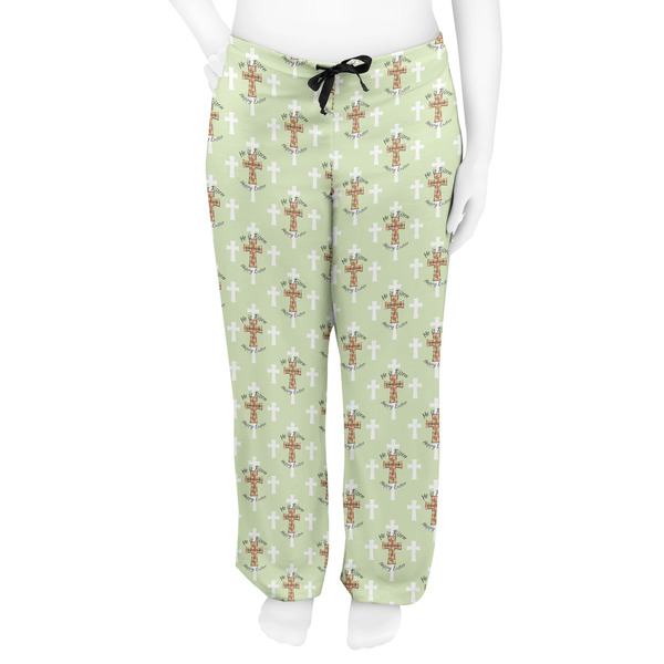 Easter Cross Women's Pj on model - Front
