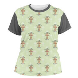 Easter Cross Women's Crew T-Shirt - Medium