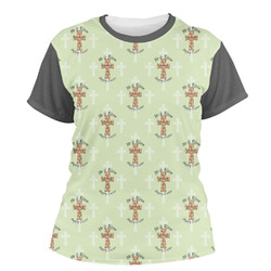 Easter Cross Women's Crew T-Shirt - X Large
