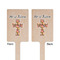 Easter Cross Wooden 6.25" Stir Stick - Rectangular - Double Sided - Front & Back