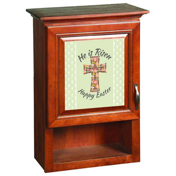 Easter Cross Wooden Cabinet Decal (Medium)