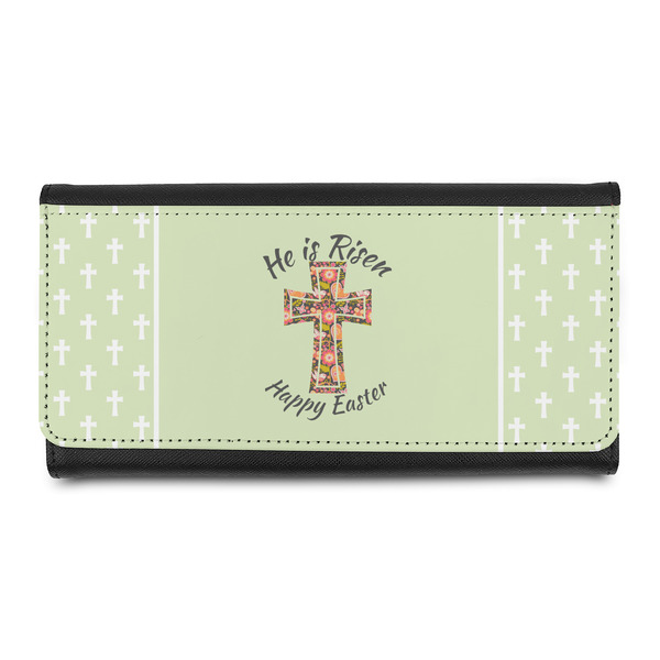 Custom Easter Cross Leatherette Ladies Wallet
