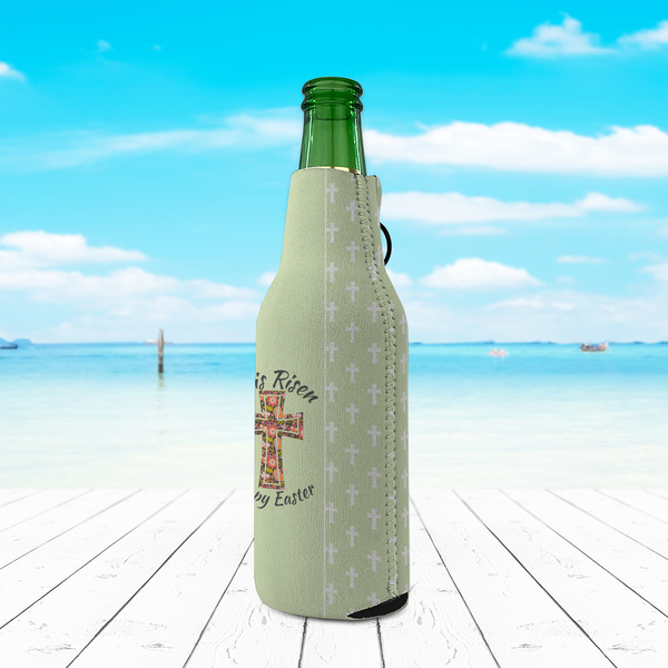 Easter Cross Zipper Bottle Cooler - LIFESTYLE