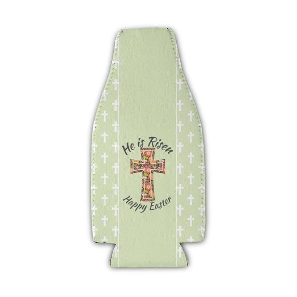Easter Cross Zipper Bottle Cooler - Set of 4 - FRONT