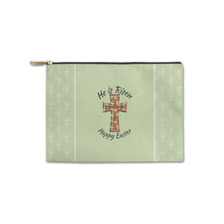Easter Cross Zipper Pouch - Small - 8.5"x6"