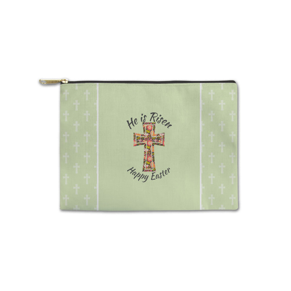 Custom Easter Cross Zipper Pouch - Small - 8.5"x6"