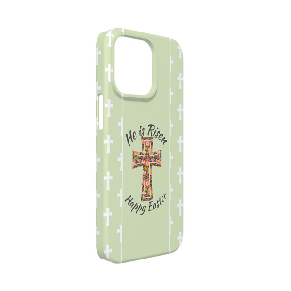 Custom Easter Cross iPhone Case - Plastic - iPhone 13 Mini