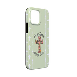 Easter Cross iPhone Case - Rubber Lined - iPhone 13 Mini