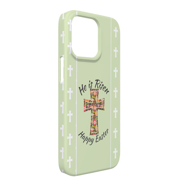 Custom Easter Cross iPhone Case - Plastic - iPhone 13 Pro Max
