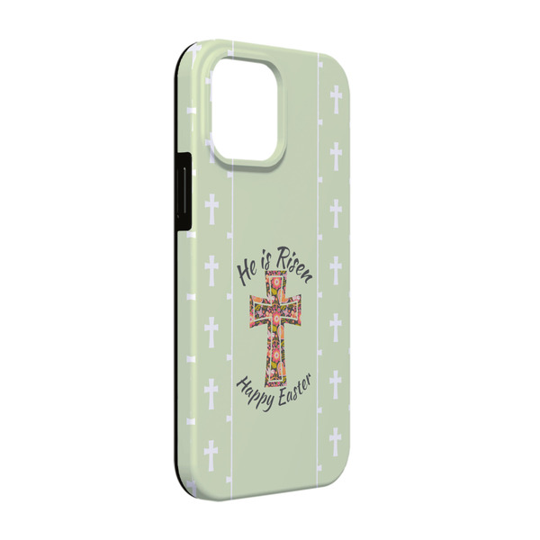 Custom Easter Cross iPhone Case - Rubber Lined - iPhone 13 Pro