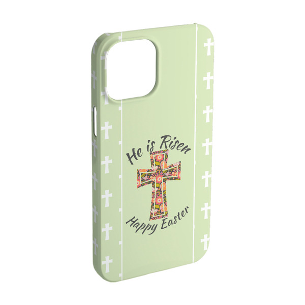 Custom Easter Cross iPhone Case - Plastic - iPhone 15