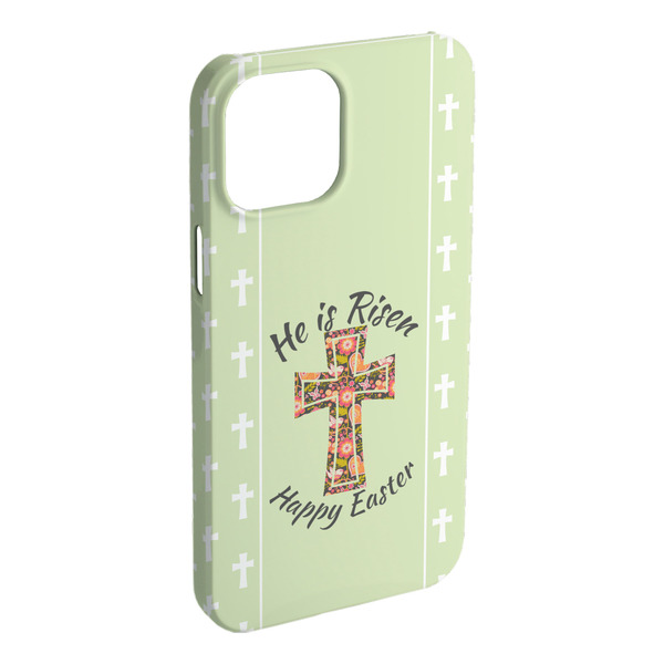 Custom Easter Cross iPhone Case - Plastic