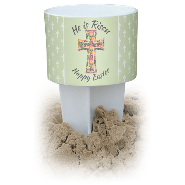 Custom Easter Cross Beach Spiker Drink Holder
