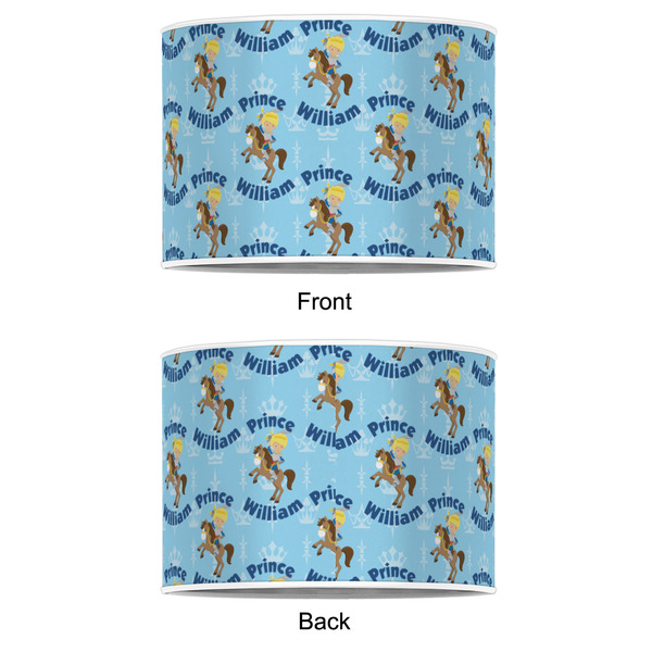 Custom Prince 12" Drum Lampshade - APPROVAL (Poly Film)