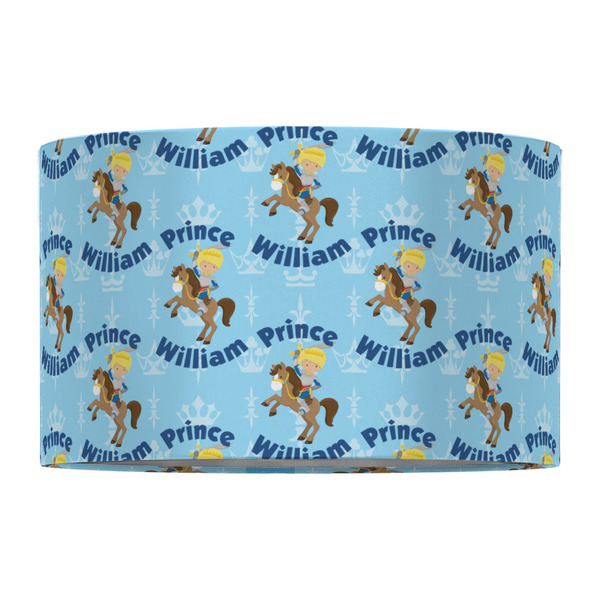Custom Prince 12" Drum Lampshade - FRONT (Fabric)