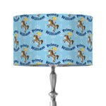 Custom Prince 12" Drum Lamp Shade - Fabric (Personalized)