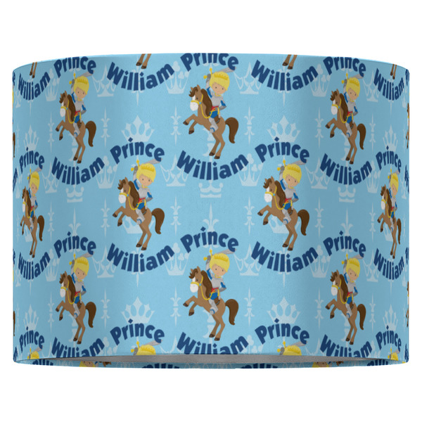Custom Prince 16" Drum Lampshade - FRONT (Fabric)