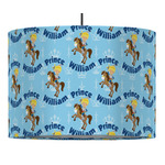 Custom Prince 16" Drum Pendant Lamp - Fabric (Personalized)