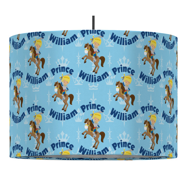Custom Prince 16" Drum Lampshade - PENDANT (Fabric)