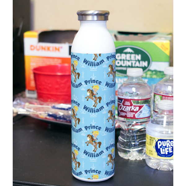 Custom Prince 20oz Water Bottles - Full Print - In Context