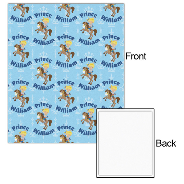 Custom Prince 20x24 - Matte Poster - Front & Back