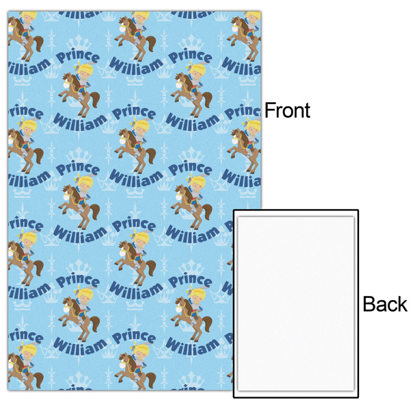 Custom Prince 20x30 - Matte Poster - Front & Back