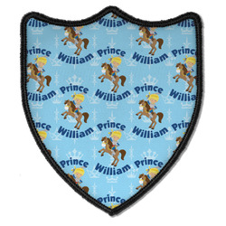Custom Prince Iron On Shield Patch B w/ Name All Over