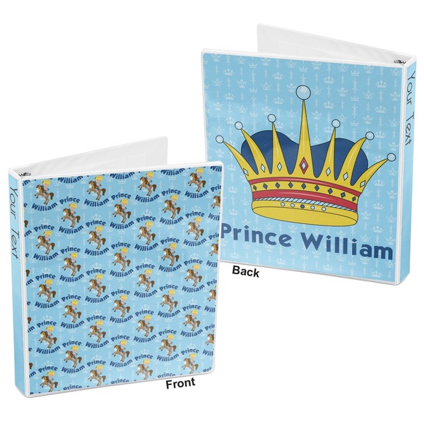 Custom Prince 3-Ring Binder Front and Back