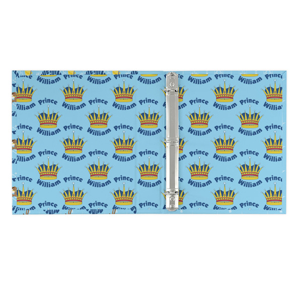 Custom Prince 3 Ring Binders - Full Wrap - 1" - OPEN INSIDE