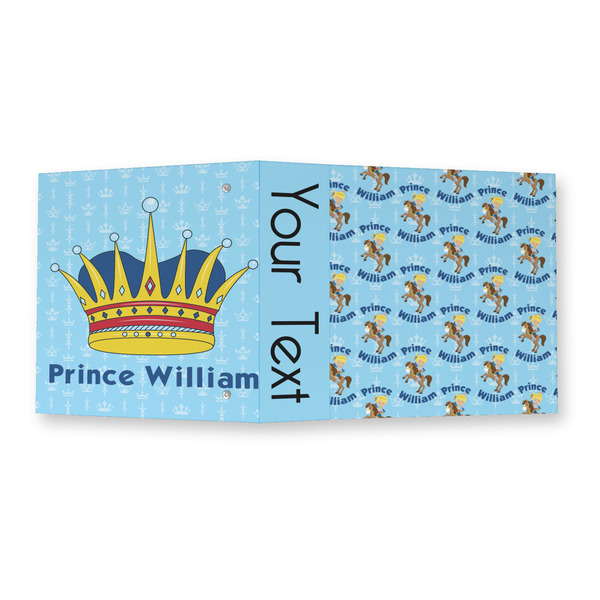 Custom Prince 3 Ring Binders - Full Wrap - 2" - OPEN OUTSIDE