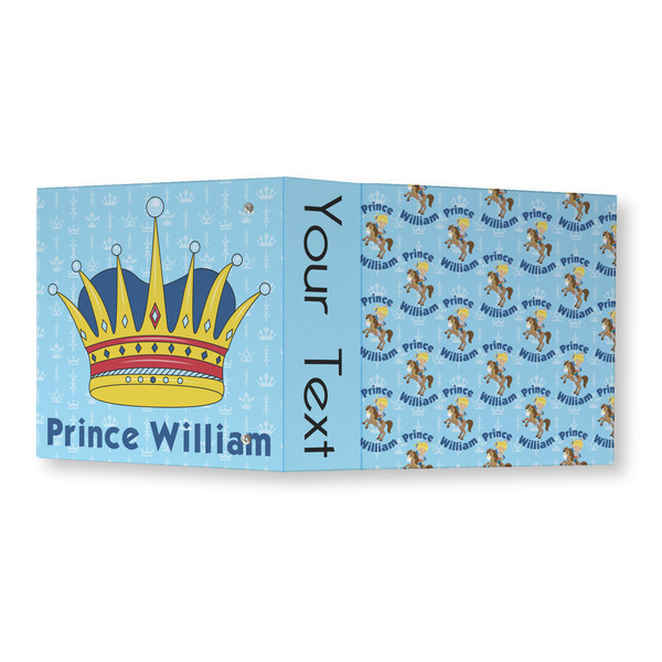 Custom Prince 3 Ring Binders - Full Wrap - 3" - OPEN OUTSIDE