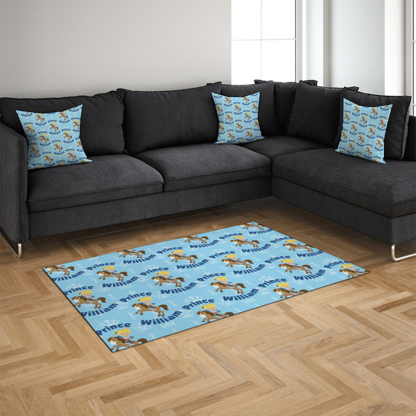 Custom Prince 4'x6' Indoor Area Rugs - IN CONTEXT