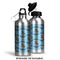 Custom Prince Aluminum Water Bottle - Alternate lid options