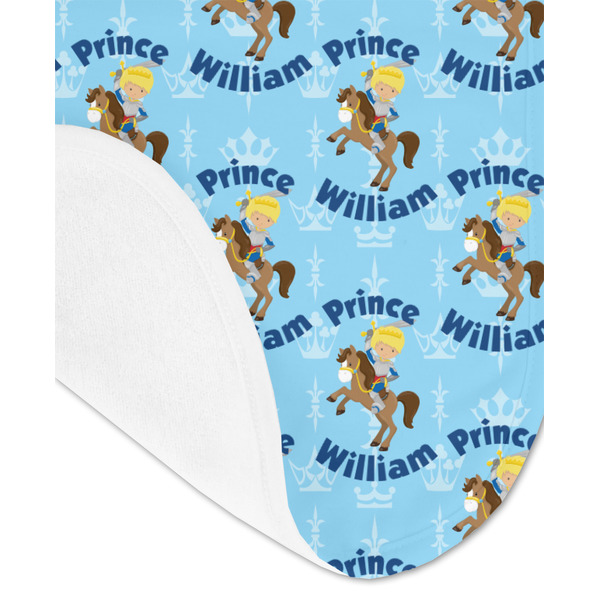 Custom Prince Baby Bib - AFT detail