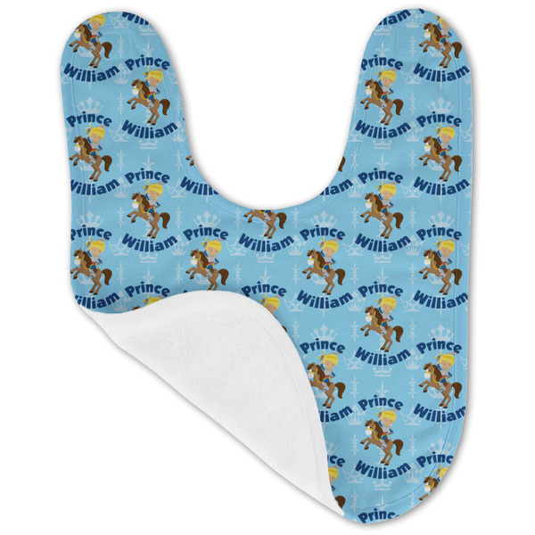 Custom Prince Baby Bib - AFT folded