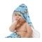 Custom Prince Baby Hooded Towel on Child