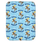 Custom Prince Baby Swaddling Blanket (Personalized)