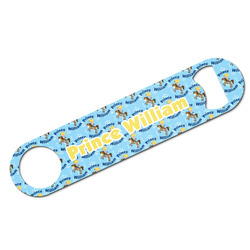 Custom Prince Bar Bottle Opener w/ Name All Over