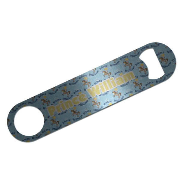 Custom Prince Bar Opener - Silver - Front