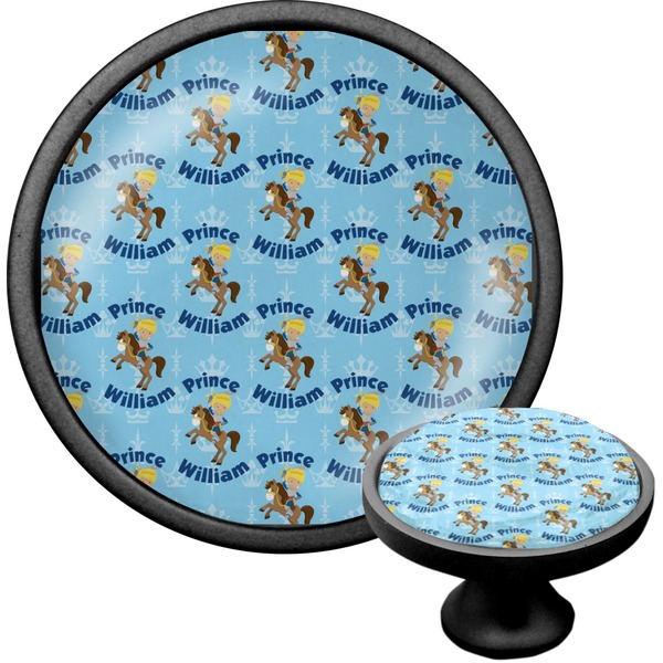 Custom Custom Prince Cabinet Knob (Black) (Personalized)