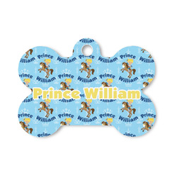 Custom Prince Bone Shaped Dog ID Tag - Small (Personalized)