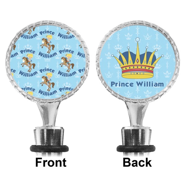 Custom Prince Bottle Stopper - Front and Back