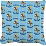 Custom Prince Faux-Linen Throw Pillow 26" (Personalized)