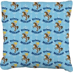 Custom Prince Faux-Linen Throw Pillow 26" (Personalized)