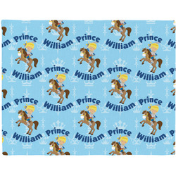 Custom Prince Woven Fabric Placemat - Twill w/ Name All Over