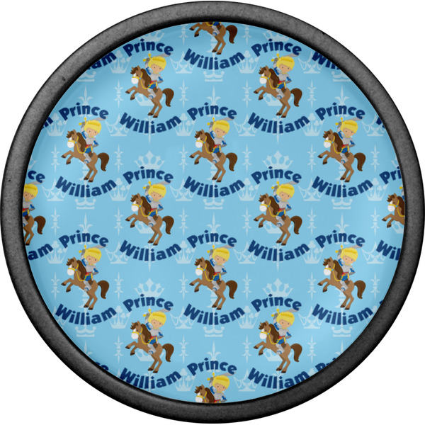 Custom Prince Cabinet Knob - Black - Front