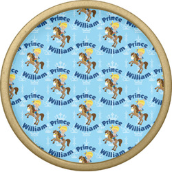 Custom Prince Cabinet Knob - Gold (Personalized)