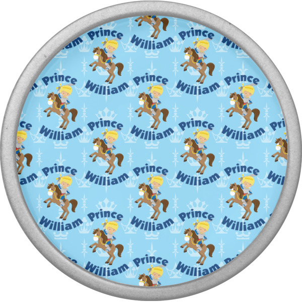 Custom Prince Cabinet Knob - Nickel - Front