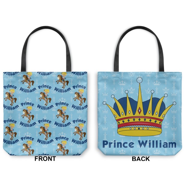 Custom Prince Canvas Tote - Front and Back