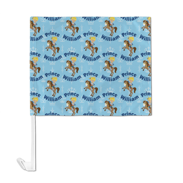 Custom Prince Car Flag - Large - FRONT